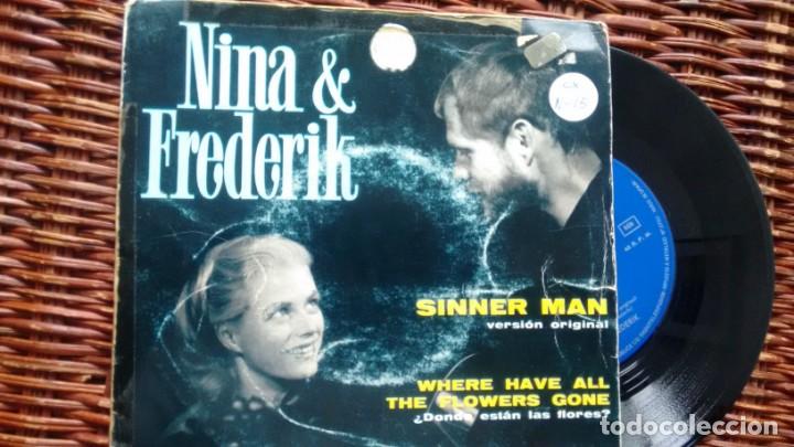 Discos de vinilo: SINGLE (VINILO) DE  NINA & FREDERICK A&Ntilde;OS 60 - Foto 1
