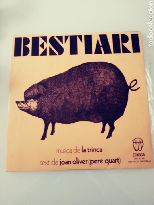 Discos de vinilo: LP - LA TRINCA - BESTIARI 1972 - Foto 1