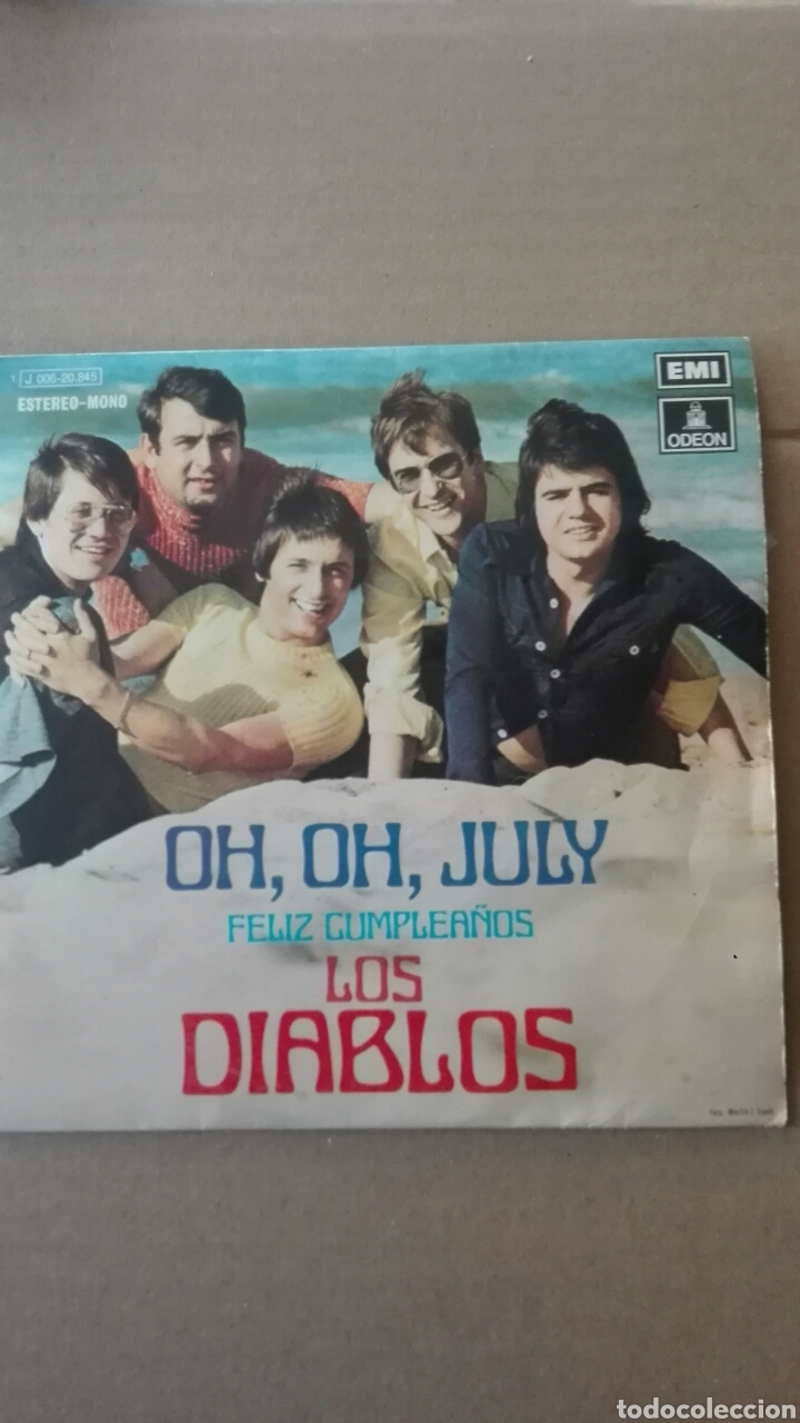 Discos de vinilo: Disco vinilo LOS DIABLOS - Foto 1