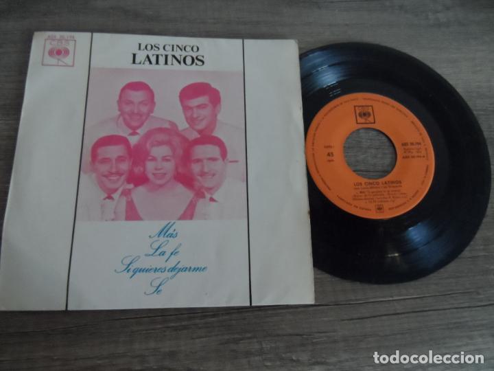 Discos de vinilo: LOS 5 CINCO LATINOS - MAS + LA FE +2 - Foto 1