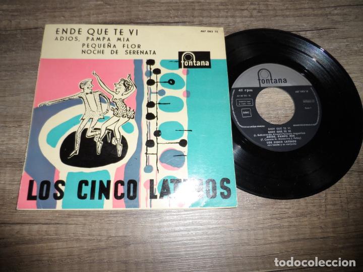 Discos de vinilo: LOS CINCO LATINOS - ENDE QUE TE VI +3 - Foto 1