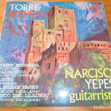 Discos de vinilo: NARCISO YEPES, GUITARRA ESPAÑOLA CLASICA- TORRE BERMEJA/ MADROÑOS/ EL POBRE PAGES/ CANÇO - EP 1963. Lote 134201186