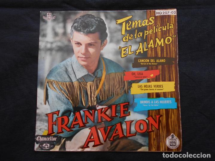 Discos de vinilo: FRANKIE AVALON // CANCION DEL ALAMO + 3 - Foto 1