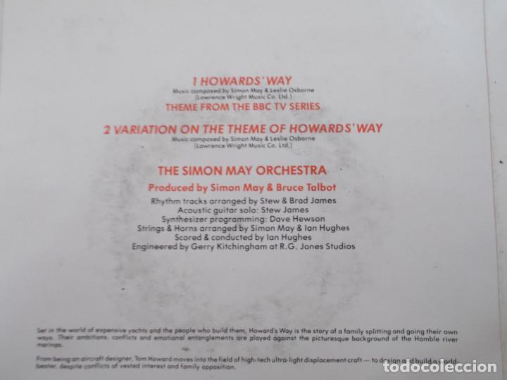 Discos de vinilo: THE SIMON MAY ORCHESTRA. HOWARDS&acute;WAY. - Foto 2