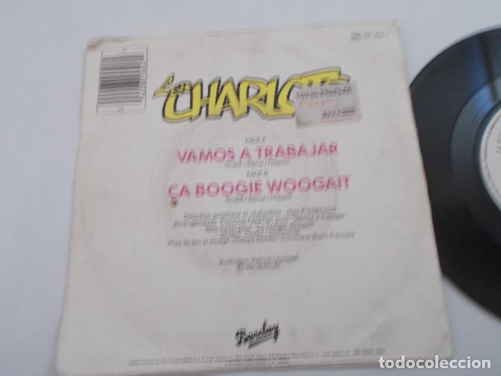 Discos de vinilo: LES CHARLOTS. VAMOS A TRABAJAR. - Foto 2