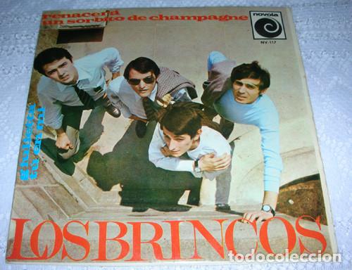 Discos de vinilo: LOS BRINCOS - RENACERA + 3 - EP - Foto 1