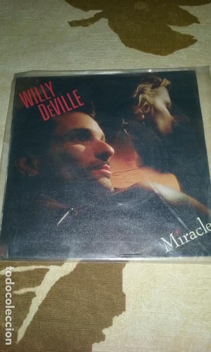 Discos de vinilo: SINGLE WILLY DEVILLE - MIRACLE - POLYDOR 1987. PERFECTO ESTADO - Foto 1