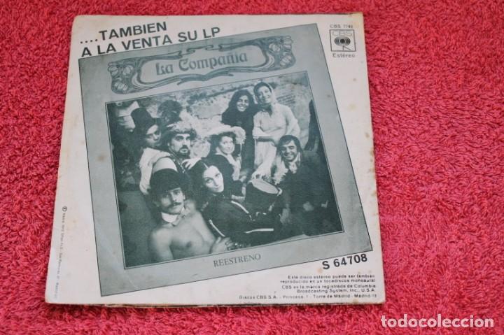 Discos de vinilo: LA COMPA&Ntilde;&Iacute;A - EL FIRULI - SINGLE CBS 1971 - Foto 2