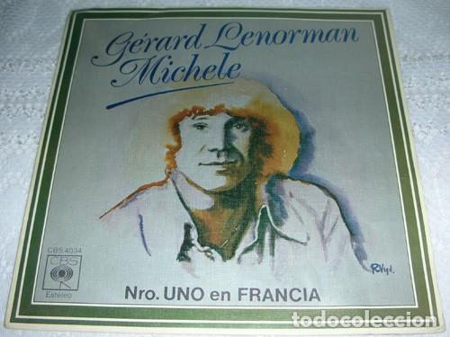 Discos de vinilo: G&eacute;rard Lenorman - Michele - SINGLE 1976 - Foto 2