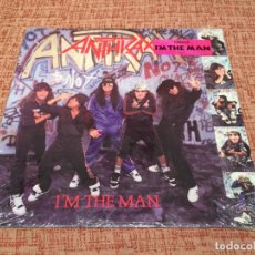 Discos de vinilo: ANTHRAX -I'M THE MAN- (1987) EP. Lote 134258454