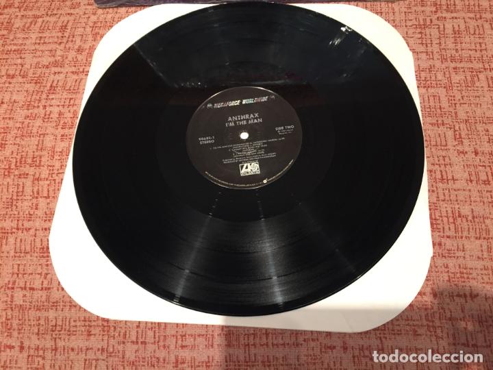 Discos de vinilo: ANTHRAX -IM THE MAN- (1987) EP - Foto 2