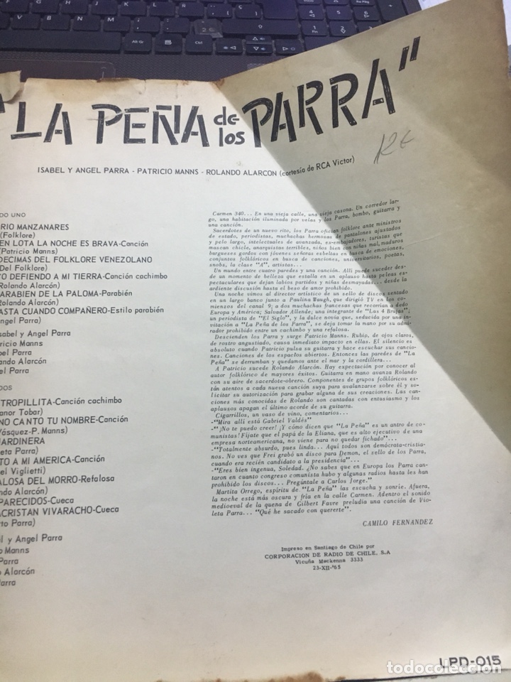 Discos de vinilo: La Pe&ntilde;a de los parras - Foto 2