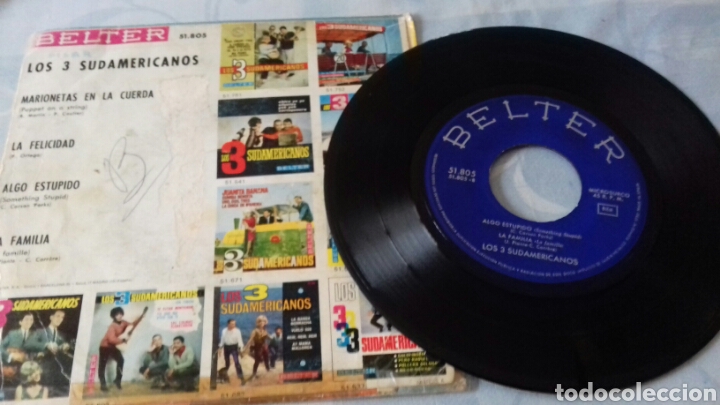 Discos de vinilo: LOS 3 SUDAMERICANOS - Foto 2