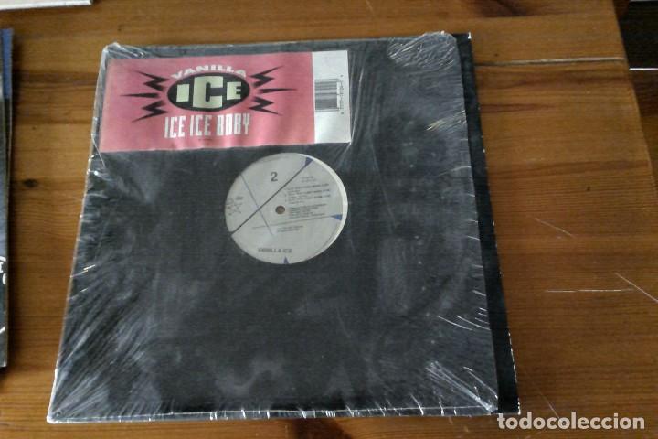 Discos de vinilo: Maxi single: Ice ice baby, Vanilla ice - Foto 1
