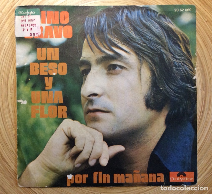 Single Nino Bravo, Un Beso Y Una Flor. - Comprar Discos Singles Vinilos ...