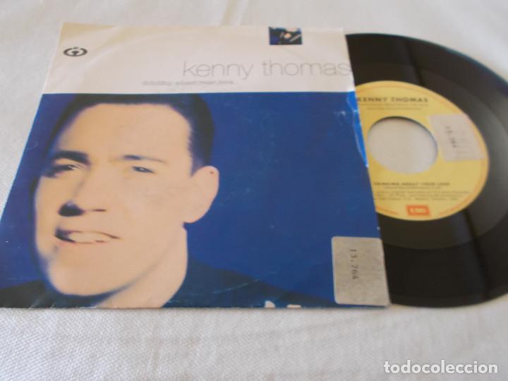 Discos de vinilo: KENNY THOMAS. THINKING ABOUT YOUR LOVE. - Foto 1