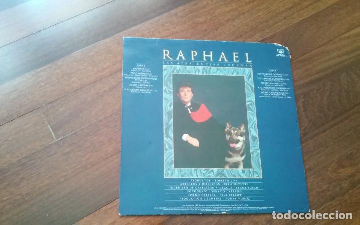 Discos de vinilo: Raphael-las apariencias enga&ntilde;an.lp - Foto 2