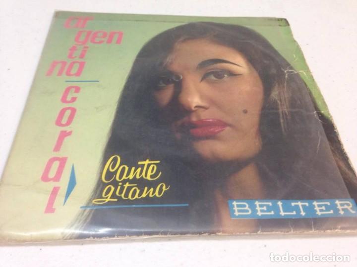 Discos de vinilo: Argentina Coral - Cante Gitano (7--EP) - Foto 1