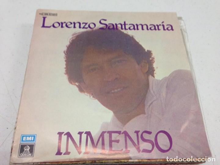 Discos de vinilo: Lorenzo Santamar&iacute;a - Inmenso (7-- Single) - Foto 1