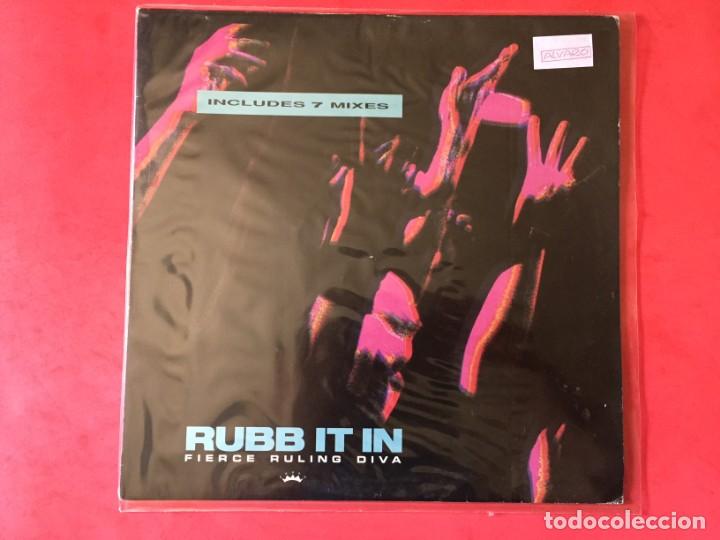Discos de vinilo: Fierce Ruling Diva &lrm;&ndash; Rubb It In - Foto 1