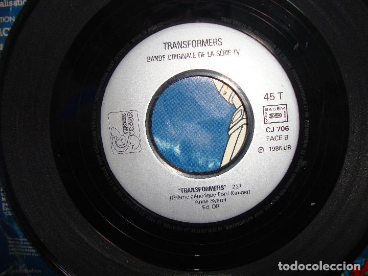 Discos de vinilo: DIFICIL SINGLE TRANS FORMERS TRANSFORMERS - Foto 6