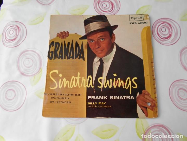 Discos de vinilo: vinilo single  frank sinatra titulo granada - Foto 1