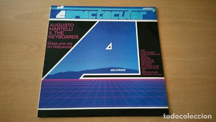 Discos de vinilo: LP AUGUSTO MARTELLI THE KEYBOARDS - ESPECTACULAR VEMSA 1989 dif&iacute;cil