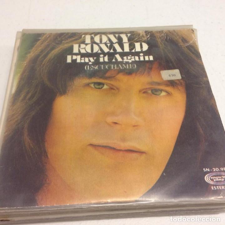 Discos de vinilo: Tony Ronald &lrm;&ndash; Escuchame = Play It Again - Foto 1
