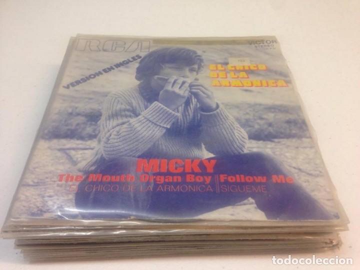 Discos de vinilo: Micky -- El Chico De La Arm&oacute;nica (7-- Single) - Foto 1