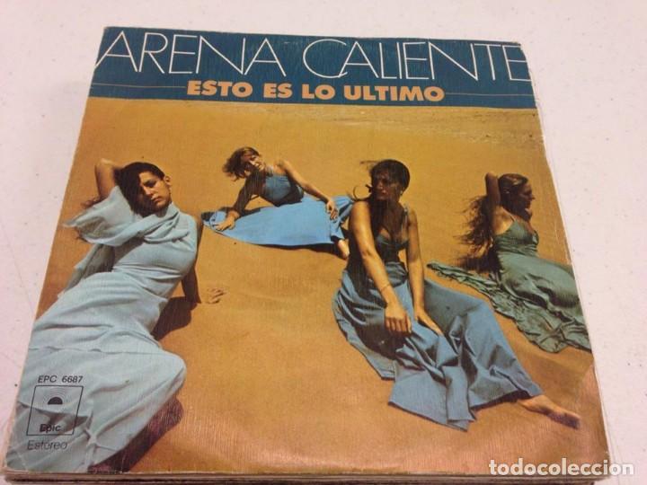 Discos de vinilo: Arena Caliente - Esto Es Lo &Uacute;ltimo - Foto 1