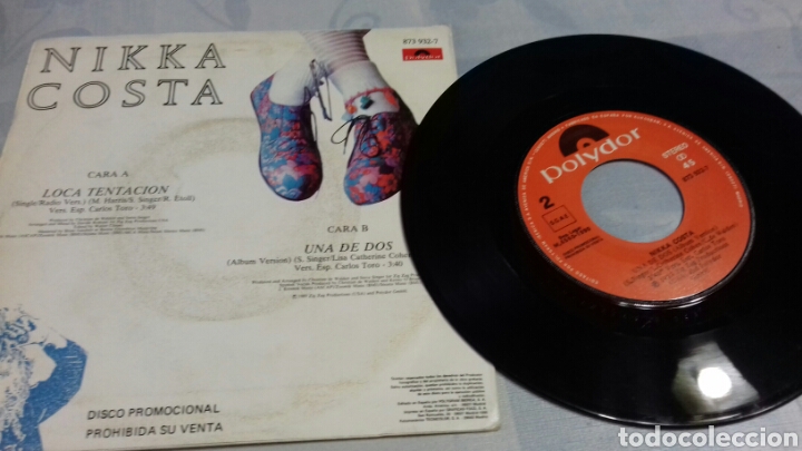 Discos de vinilo: NIKKA COSTA Loca tentaci&oacute;n - Foto 2
