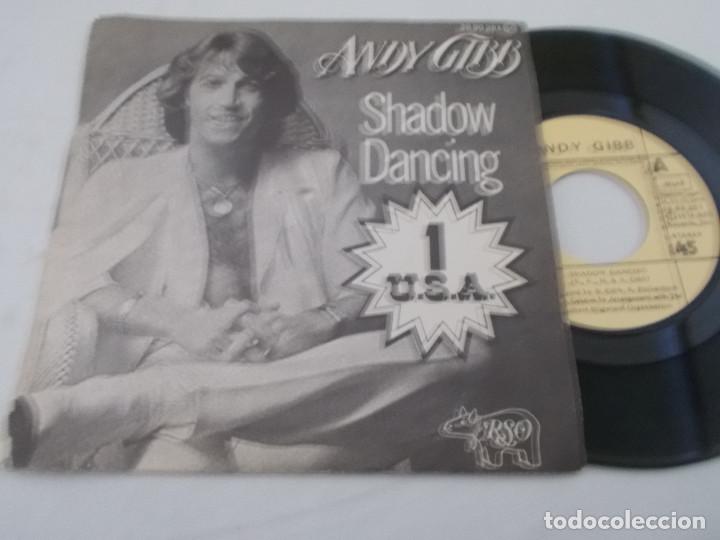 Discos de vinilo: ANDY GIBB, SHADOW DANCING. - Foto 1