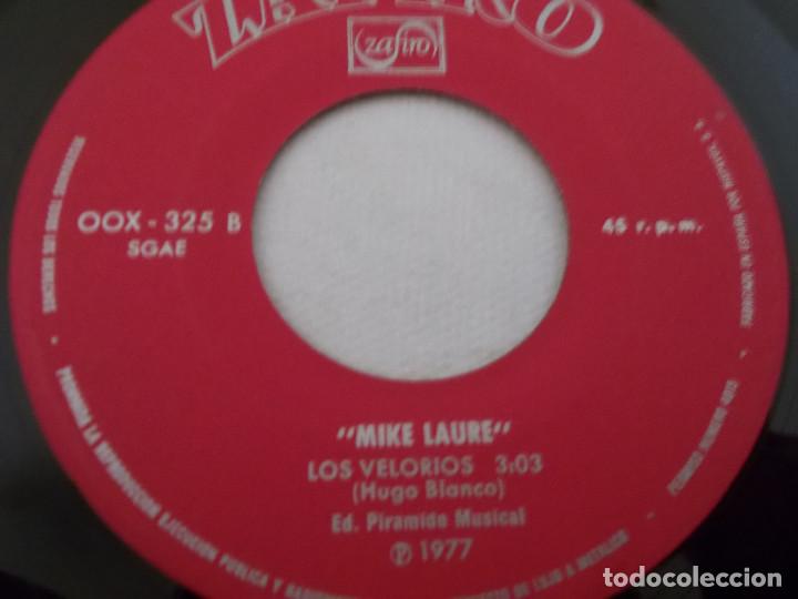 Discos de vinilo: MIKE LAURE. EL BIGOTE, LOS VELORIOS. - Foto 3