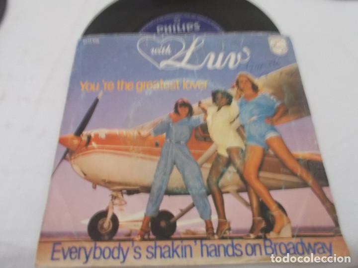 Discos de vinilo: LUV. YOU&acute;RE THE GREATEST LOVER - Foto 1
