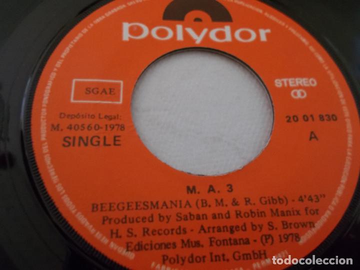 Discos de vinilo: M.A.3, BEEGEESMANIA. - Foto 3