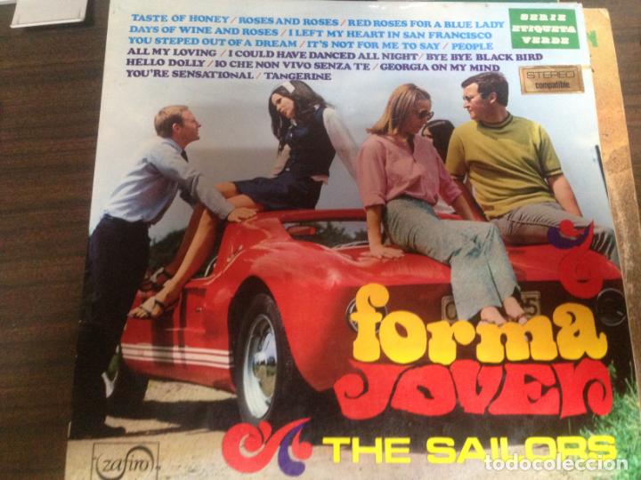 Discos de vinilo: LP DISCO VINILO FORMA JOVEN THE SAILORS - Foto 1
