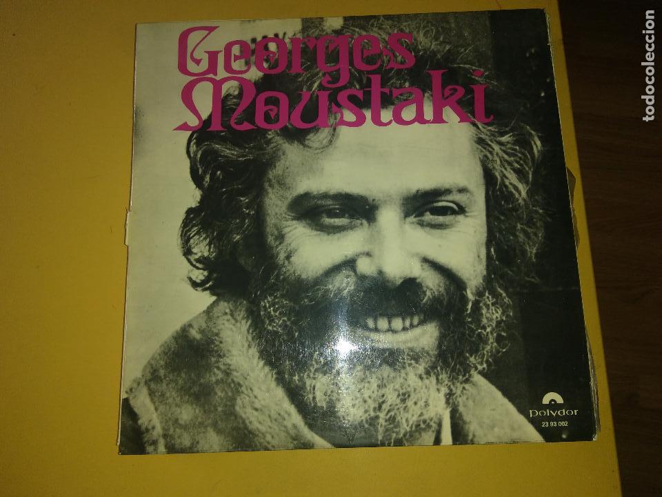 Discos de vinilo: LP GEORGES MOUSTAKI - Foto 1