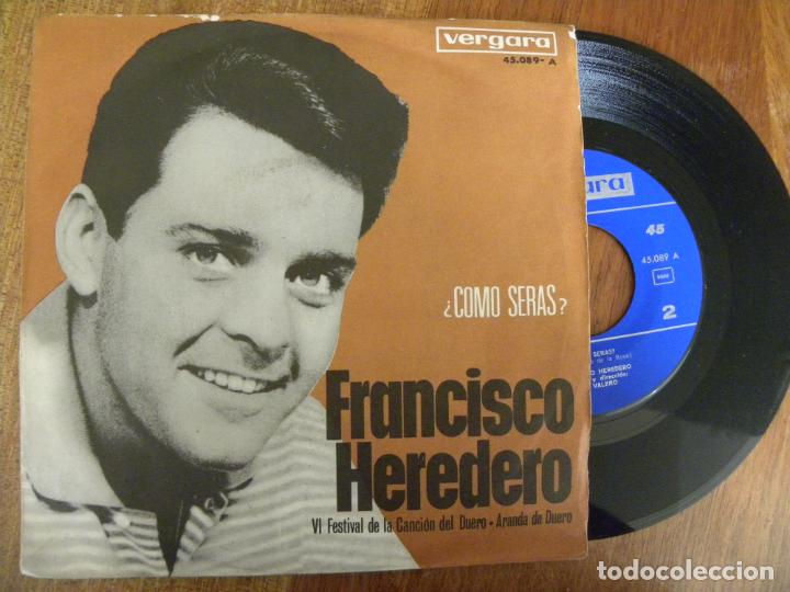 Discos de vinilo: FRANCISCO HEREDERO -MARIOLA -SINGLE 1965 - Foto 1
