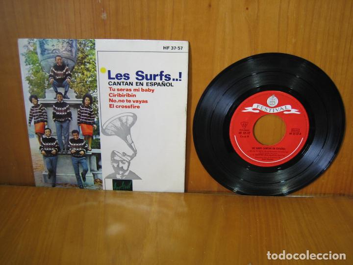 Discos de vinilo: Singles. Les Surfs - Foto 1