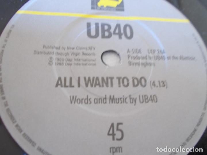 Discos de vinilo: UB40. ALL I WANT TO DO. - Foto 3
