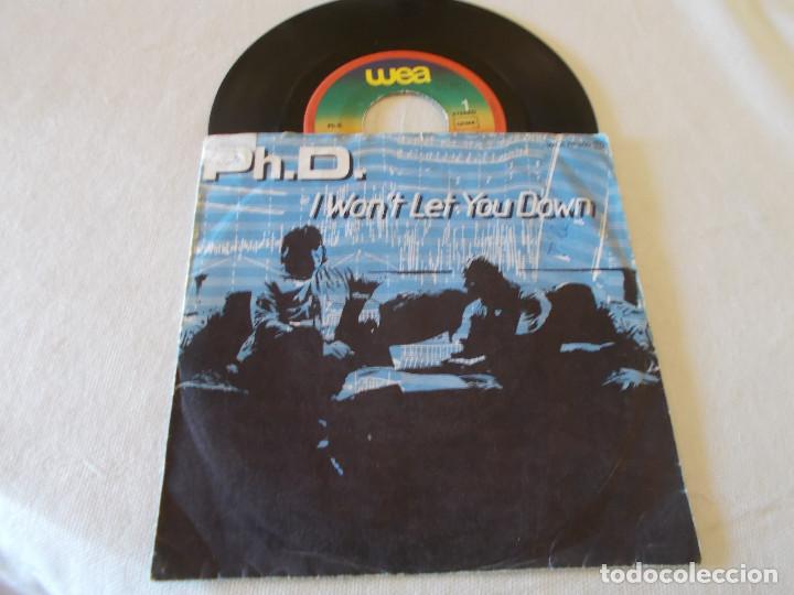 Discos de vinilo: PH.D. I WON&acute;T LET YOU DOWN - Foto 1