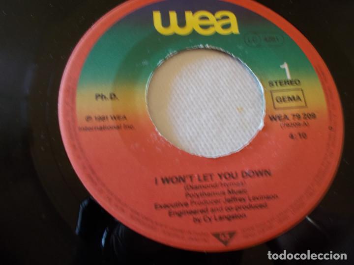Discos de vinilo: PH.D. I WON&acute;T LET YOU DOWN - Foto 3