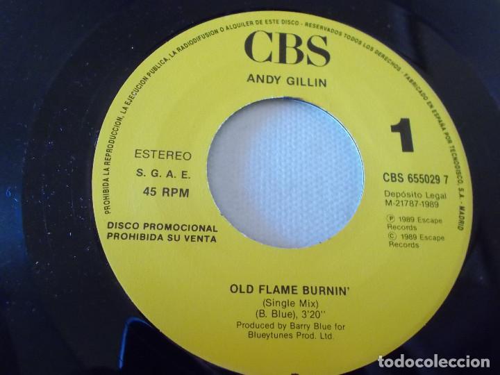 Discos de vinilo: ANDY GILLIN. OLD FLAME BURNIN. THIS IS LOVE. - Foto 3