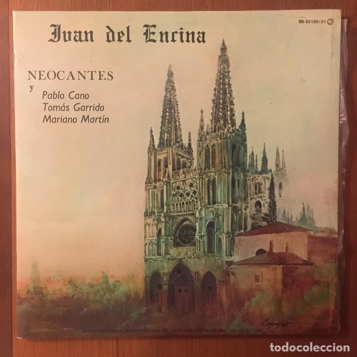 JUAN DEL ENZINA - GRUPO NEOCANTES (Música - Discos - Singles Vinilo - Clásica, Ópera, Zarzuela y Marchas)