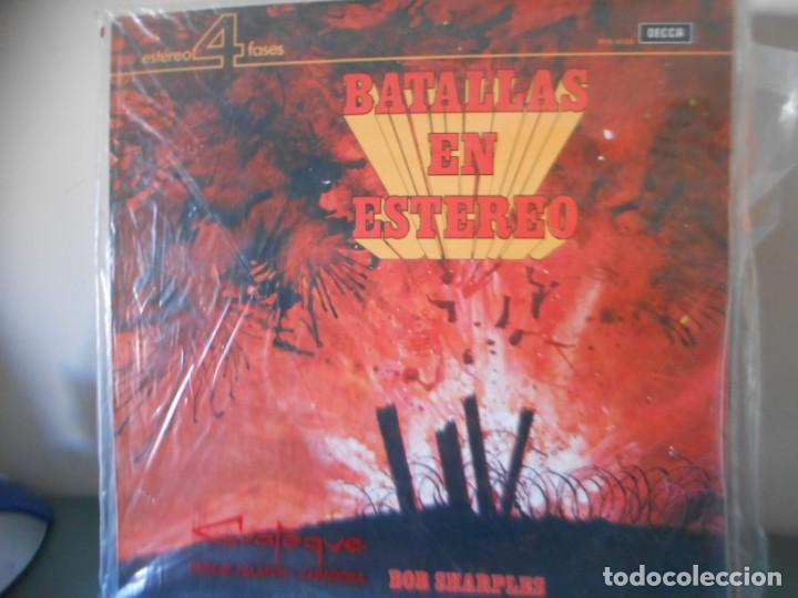 Discos de vinilo: BATALLAS EN STEREO - BOB SHARPLES - Foto 1