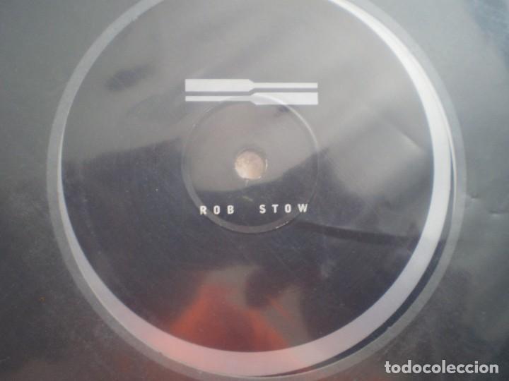 Discos de vinilo: MAXI 12. HYDRAULIX. ROB STOW. - Foto 2