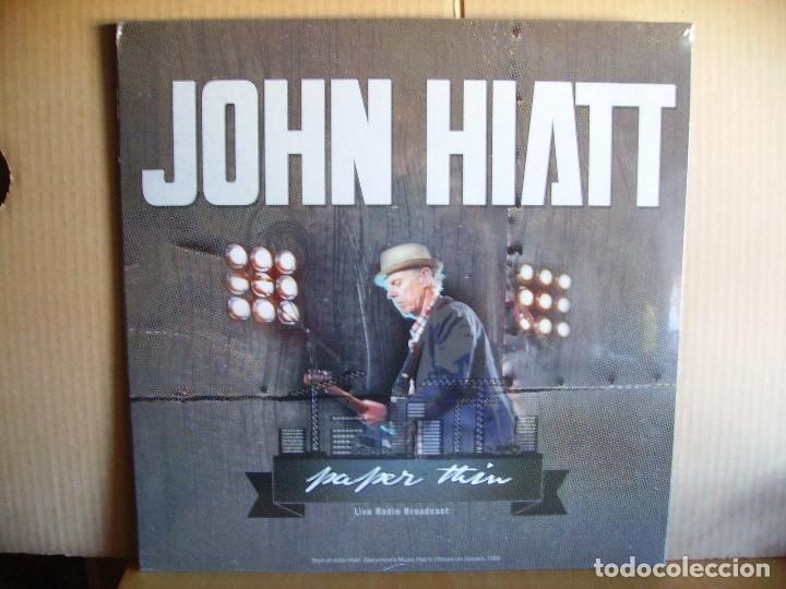 Discos de vinilo: JOHN HIATT ---- PAPER THIN - NUEVO - Foto 1