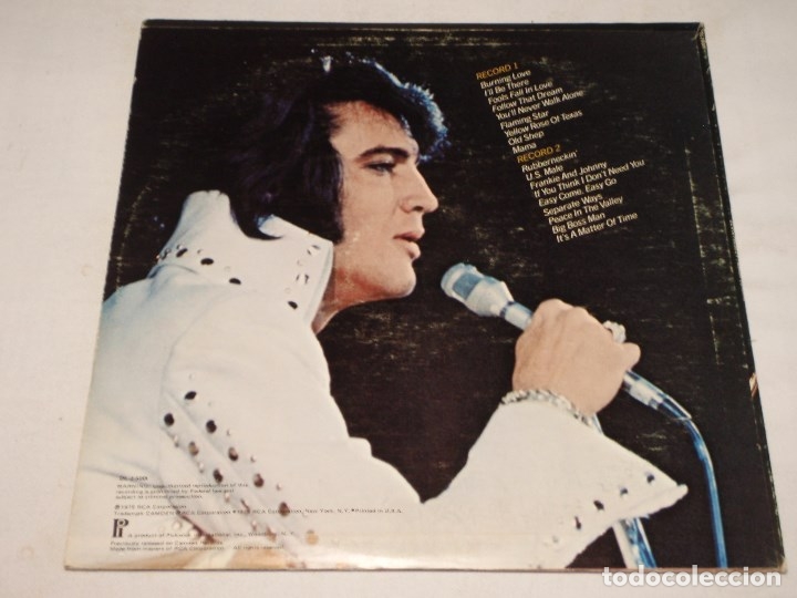 Discos de vinilo: Elvis Presley &ndash; Double Dynamite! , 2 lps USA 1975 Pickwick - Foto 2