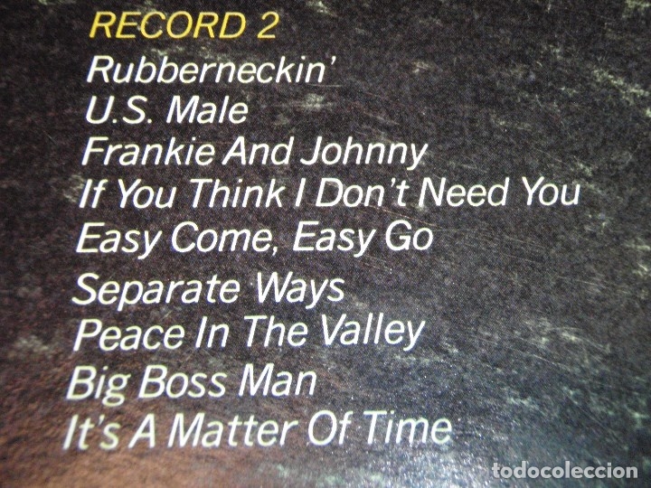 Discos de vinilo: Elvis Presley &ndash; Double Dynamite! , 2 lps USA 1975 Pickwick - Foto 4
