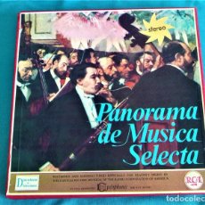 Discos de vinilo: PANORAMA DE MÚSICA SELECTA - 8 LP BOX - EDITADO EN ESPAÑA. 1963. RCA. CYCLOPHONIC